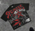 Grunge Revival Essential -
Contrast Red/White Graphics With Edgy GAGADO Detail | 100%
Cotton2026