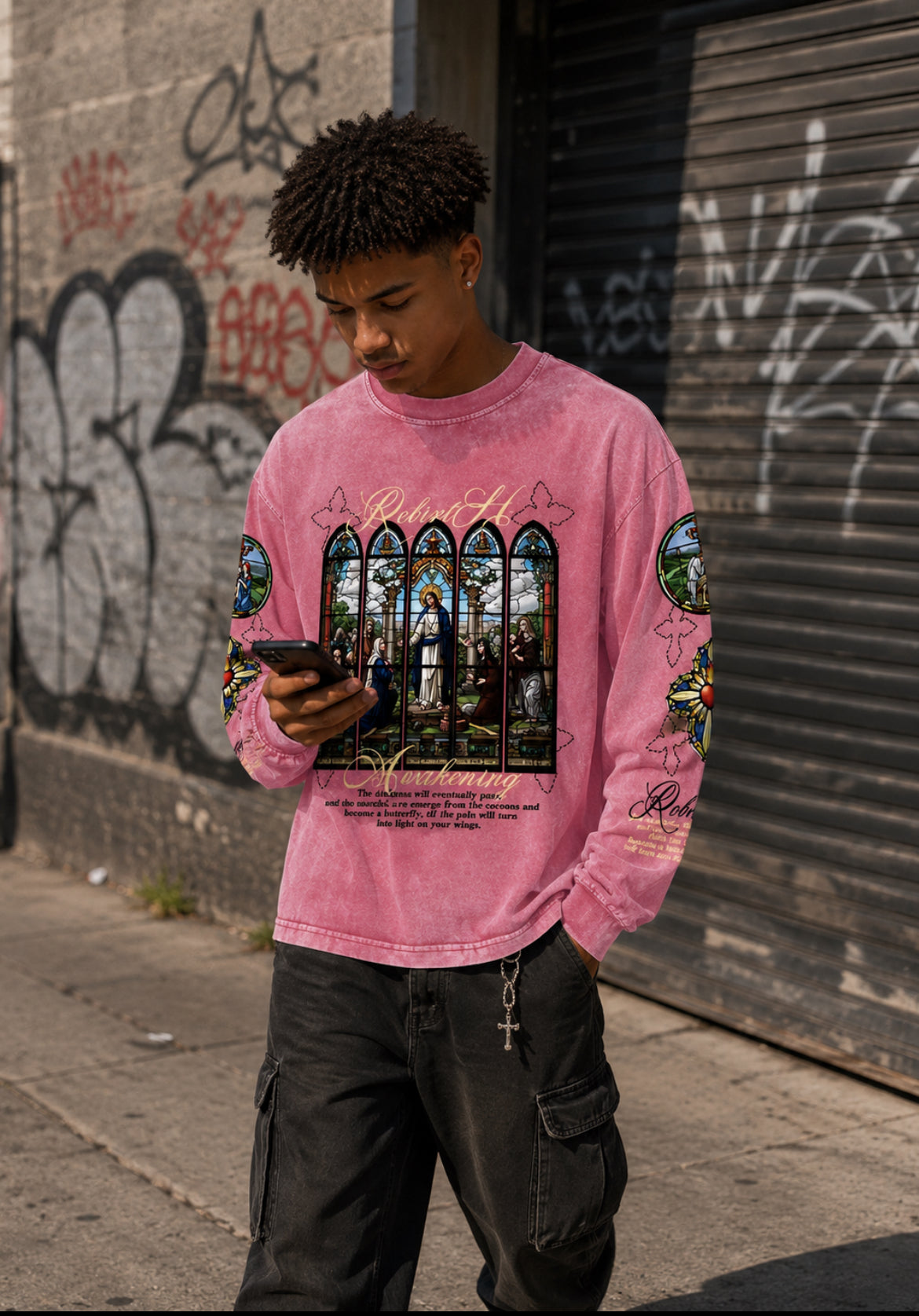 REBIRTH AWAKENING GRAPHIC LONG-SLEEVE