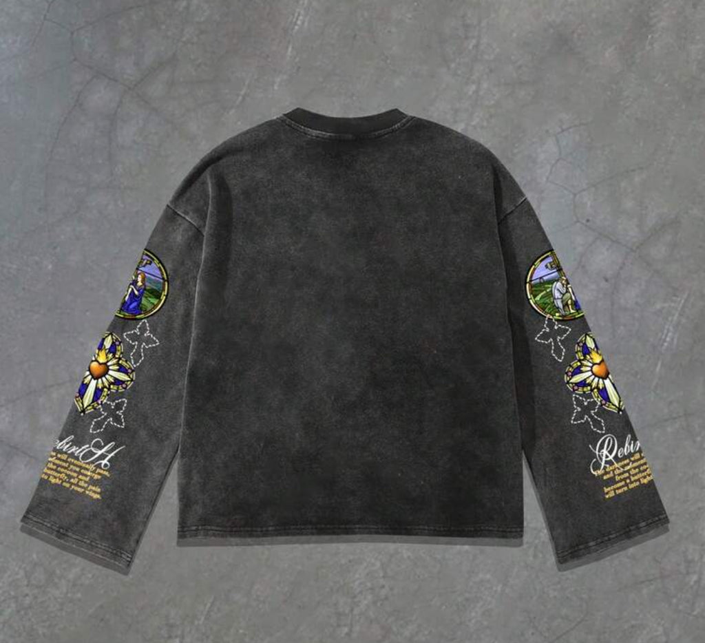 REBIRTH AWAKENING GRAPHIC Longsleeve